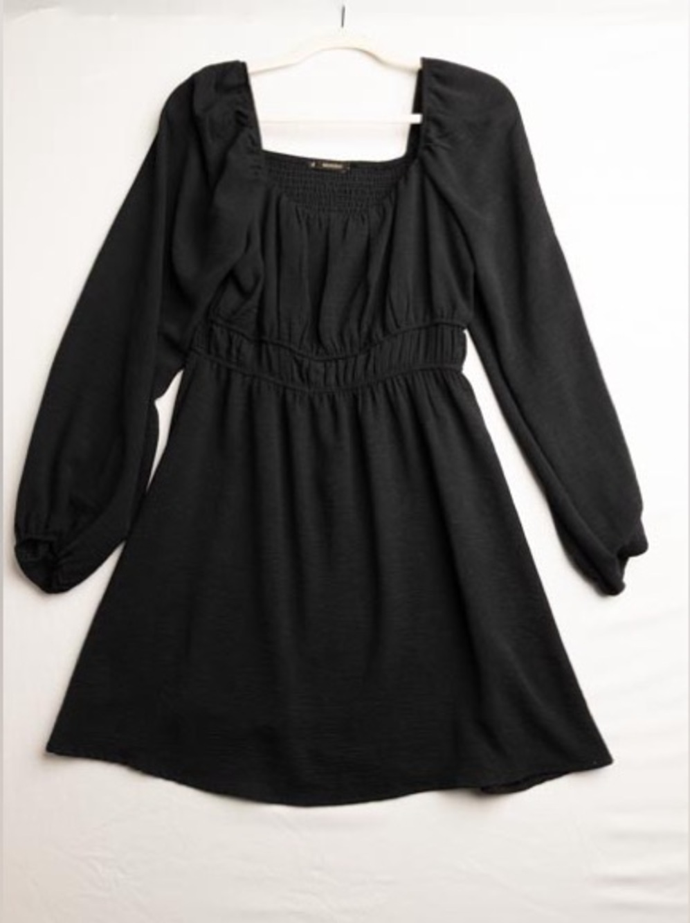 Hesperus Black Smocked Top/Dress